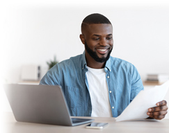 Man at Laptop